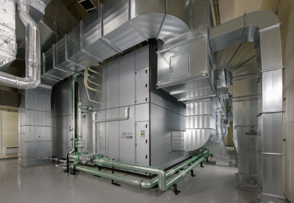 釧路市学校給食センター空調機